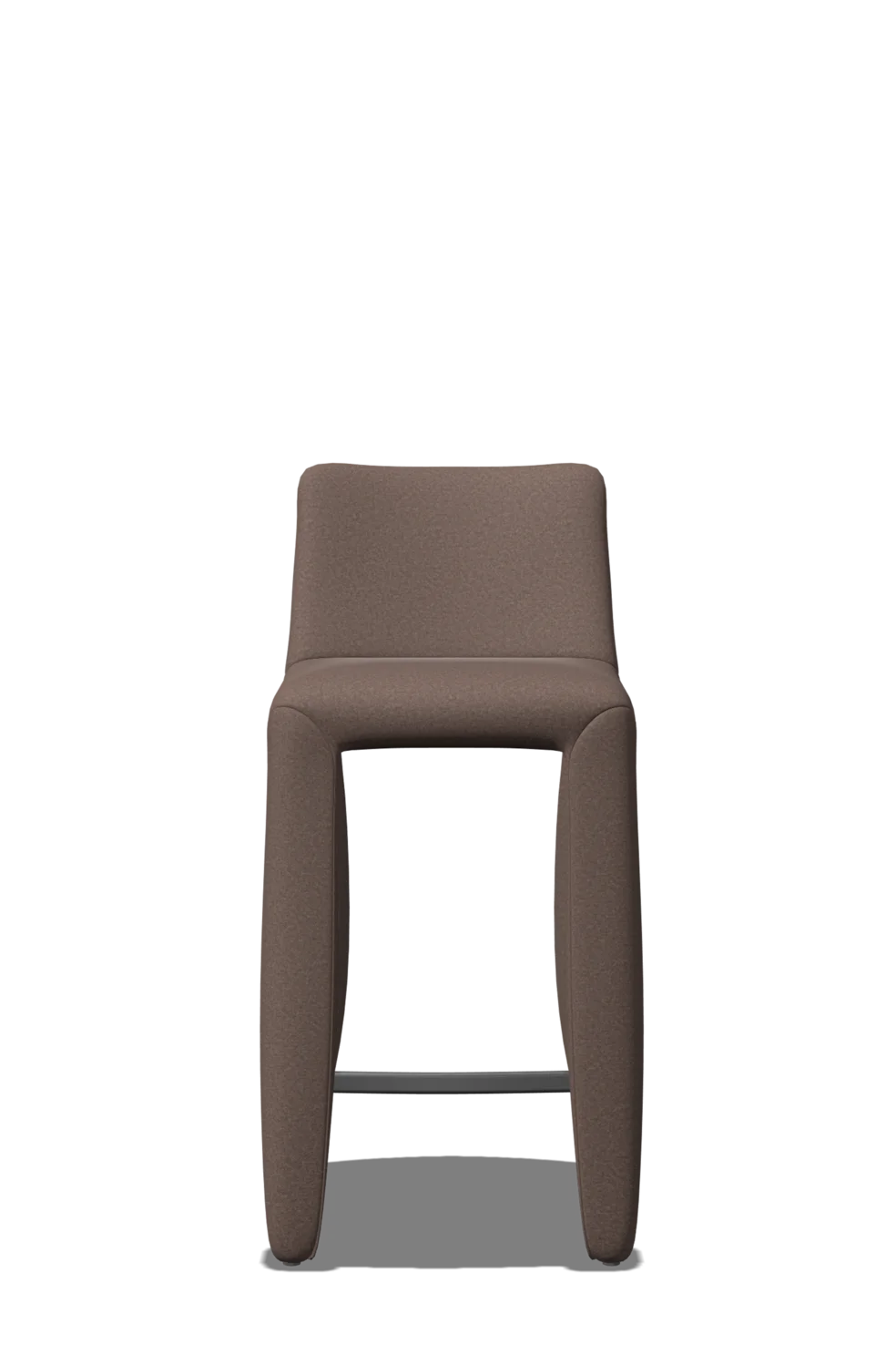 Monster Bar Stool Naked Low beige front side